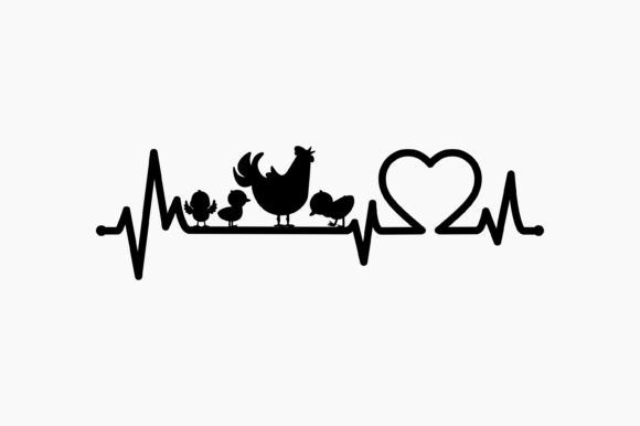 Chicken and Chicks Heartbeat