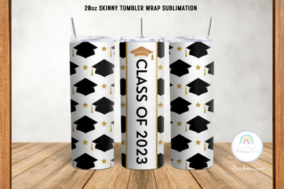 Class of 2023 Tumbler Sublimation Design