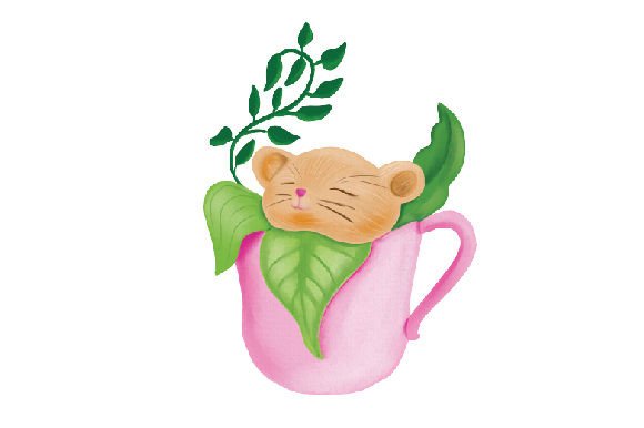 Hamster in a Cup of Tea