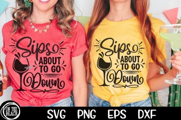 Sips About to Go Down SVG