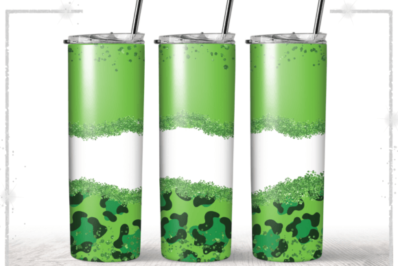 St Patricks Day Leopard 20oz Tumbler